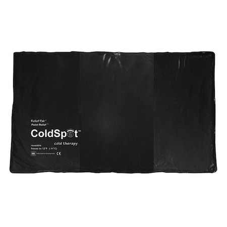 Fabrication Enterprises Fabrication Enterprises 11-1252 Relief Pak Coldspot Black Urethane Pack; 11 x 24 in. 11-1252